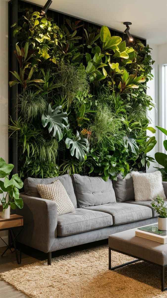 Verdant Wall artificial green wall installed in a Perth home